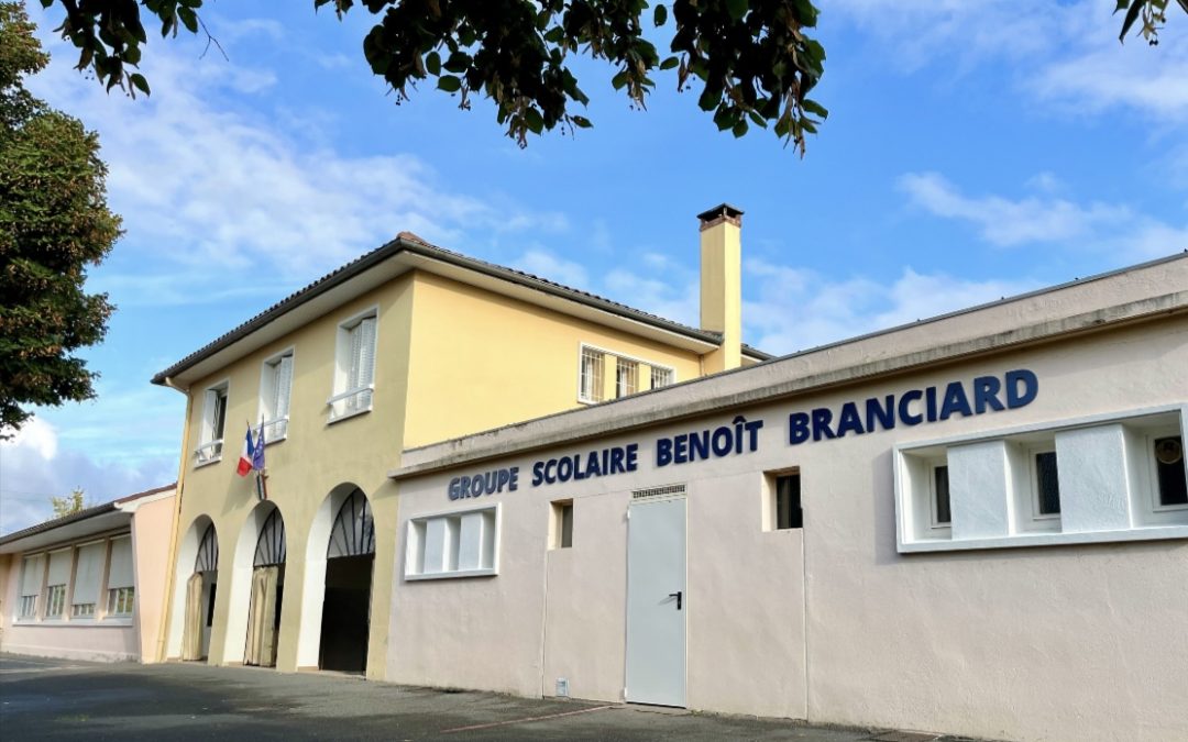 Façade école Benoit Branciard